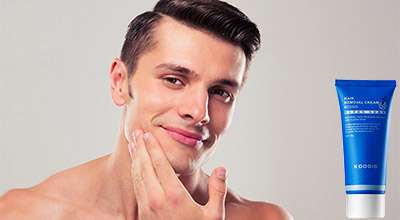 Крем Razorless Shaving для удаления щетины.